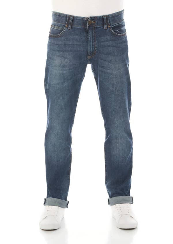 Lee Herren Jeans Extreme Motion - Straight Fit - Blau - Maddox