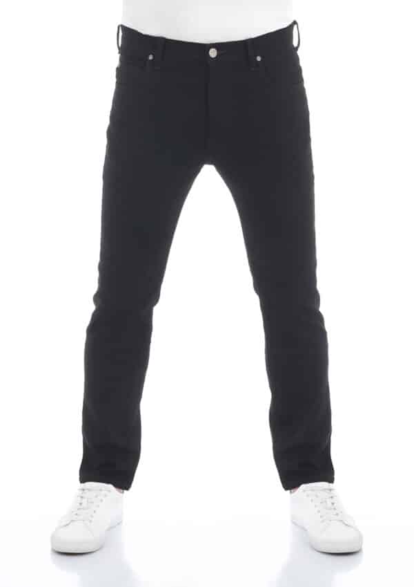 Lee Herren Jeans Jeanshose Rider - Slim Fit - Schwarz - Clean Black