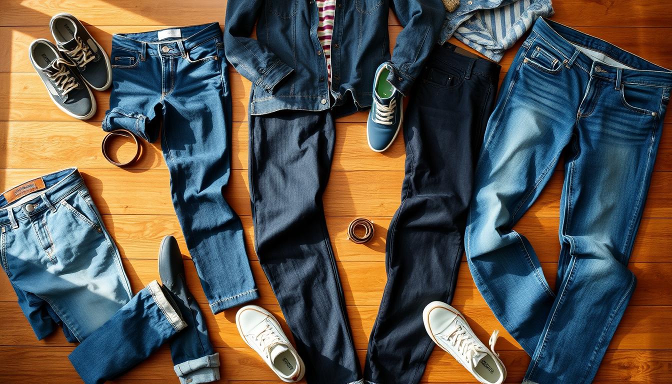 Wunderschne Gute Jeans Marken Bild